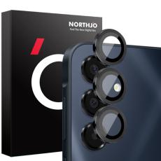 NORTHJO NORTHJO Samsung Galaxy A16 Linsskydd H&auml;rdat Glas Svart