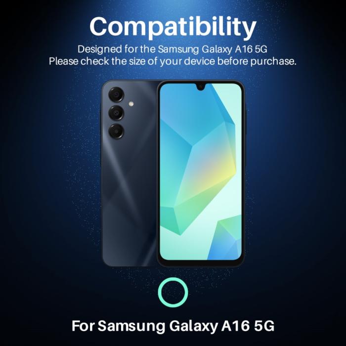 Bild 2, NORTHJO NORTHJO Samsung Galaxy A16 Linsskydd Härdat Glas Svart