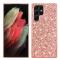  Galaxy S24 Ultra Skal Sparkling Glitter Roséguld