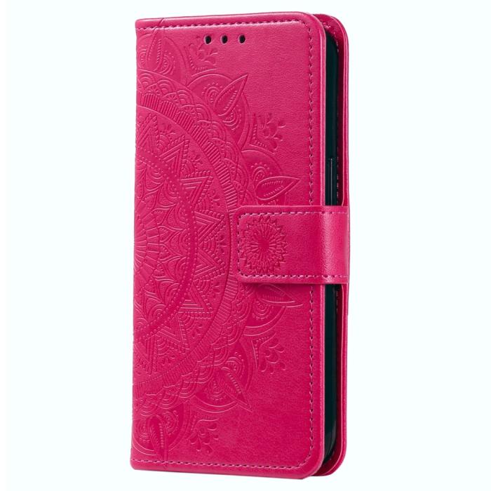 Bild 5,  Motorola Moto G04 4G/G24 4G Fodral Mandala Rosa
