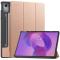  Lenovo Idea Tab Pro Fodral Tri-Fold Läder Roséguld