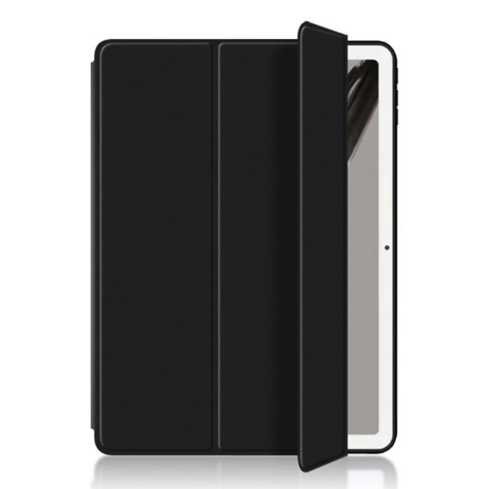 Bild 5,  Google Pixel Tablet Fodral Tri-Fold Läder Svart