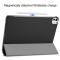  iPad Pro 11 2025/2024 Fodral Tri-Fold Svart