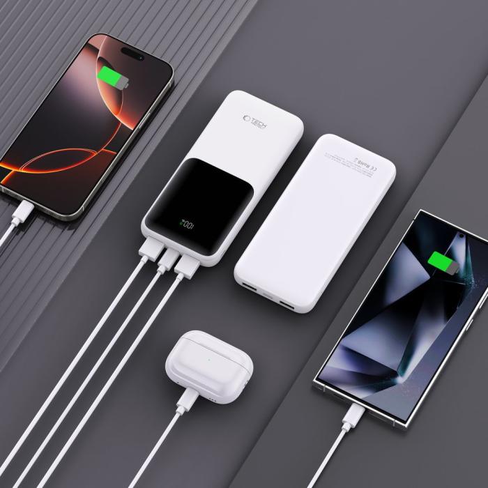 Bild 6, Tech-Protect Tech-Protect 10000 mAh 22.5W Powerbank Vit