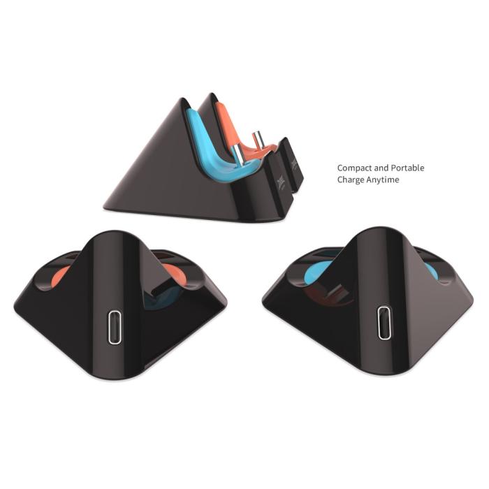 Bild 3, DOBE DOBE Nintendo Switch / Switch 2 Laddningsstativ Svart