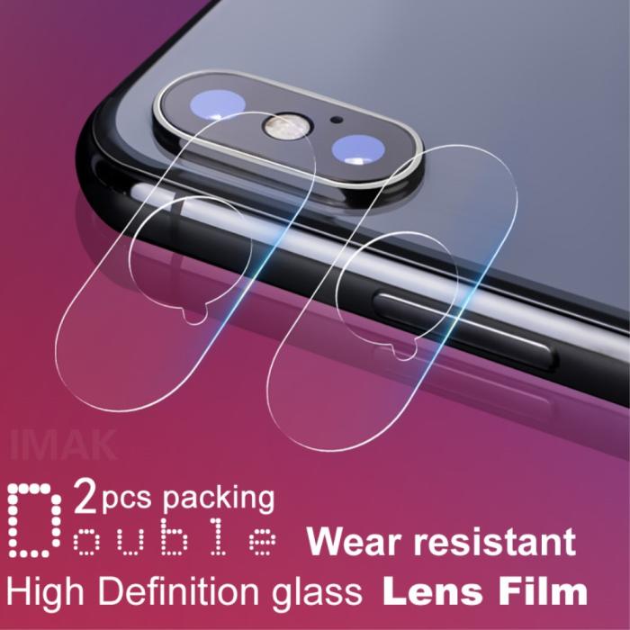 Bild 2, IMAK 2-pack IMAK Linsskydd Till iPhone X/XS/XS Max