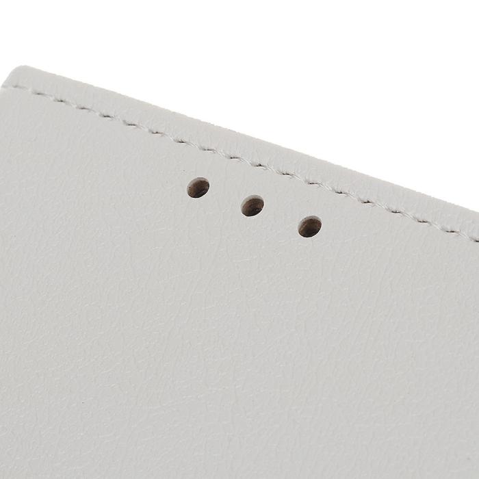 Bild 4,  OnePlus 8T / 8T+ - Läder Fodral - Vit
