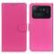  Xiaomi Mi 11 Ultra - Litchi Läder Fodral - Rosa