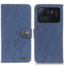 KHAZNEH Xiaomi Mi 11 Ultra - KHAZNEH Split L&auml;der Fodral - Bl&aring;