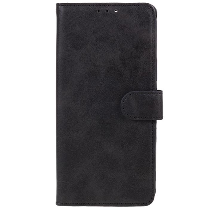 Bild 6,  Motorola Moto G55 5G Plånboksfodral Läder Svart