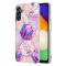  Samsung Galaxy A14 4G/5G Skal Marmor Lila