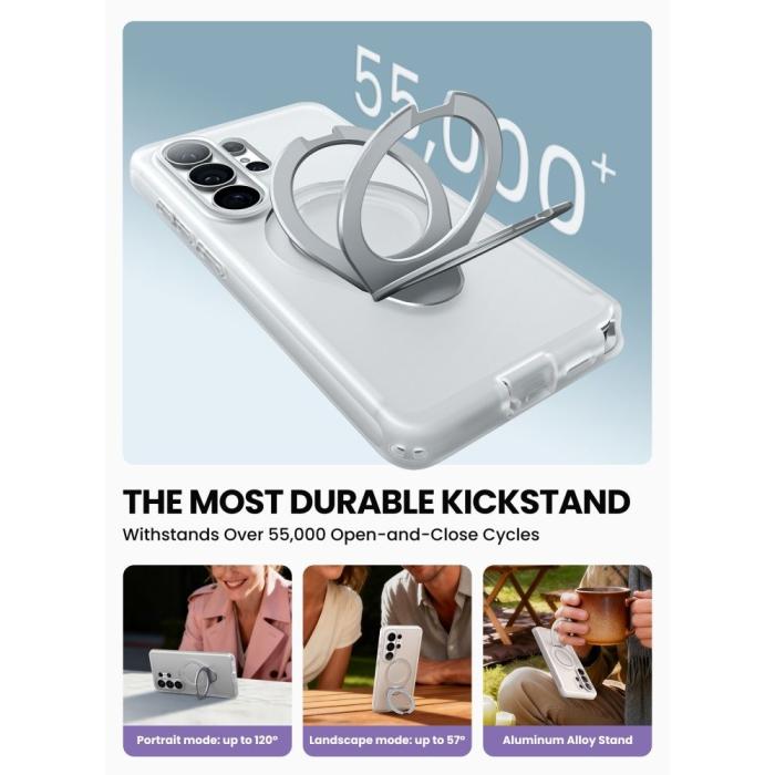 Bild 5, Supcase Supcase Samsung Galaxy S26 Ultra Skal MagSafe Cosmo Frost Clear