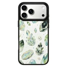  iPhone 18 Pro / 17 Pro Skal MagSafe UV-M&ouml;nster Diamanter
