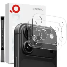 NORTHJO NORTHJO iPhone 18 Pro Max 2-PACK Linsskydd H&auml;rdat Glas