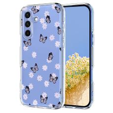  Samsung Galaxy A27 5G TPU Fj&auml;rilar/Blommor