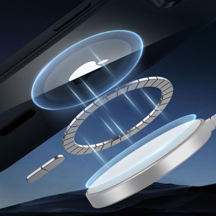 Bild 3, ESR ESR iPhone 17e/16e Skal MagSafe CH HaloLock Transparent/Svart