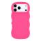  iPhone 17 Pro Mobilskal Wavy Rosa