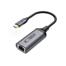 Tech-Protect Tech-Protect USB-C - RJ45 Ethernet Adapter Ultraboost Svart