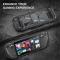  Steam Deck / OLED Hybrid Kickstand Skal Transparent/Svart