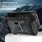  Steam Deck / OLED Hybrid Kickstand Skal Transparent/Svart