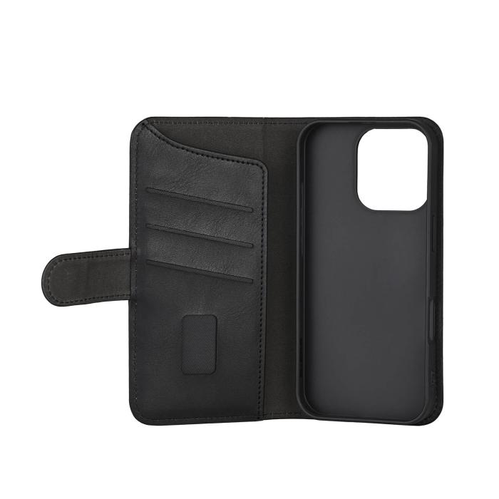 Bild 3, Gear Gear iPhone 16 Pro Fodral MagSeries Läder Svart