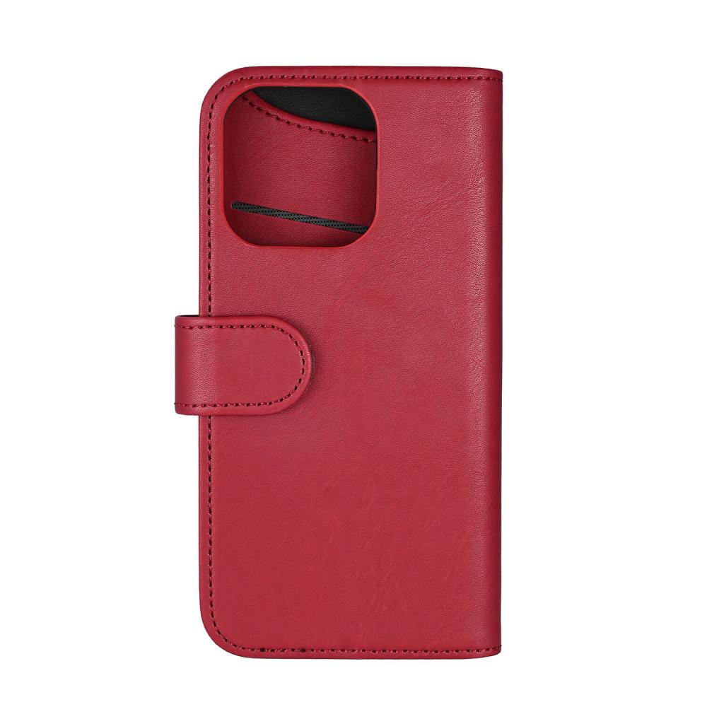 Gear Gear iPhone 16 Pro Fodral MagSeries Läder Deep Red