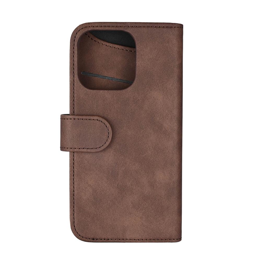 Gear Gear iPhone 16 Pro Fodral MagSeries Läder Brun