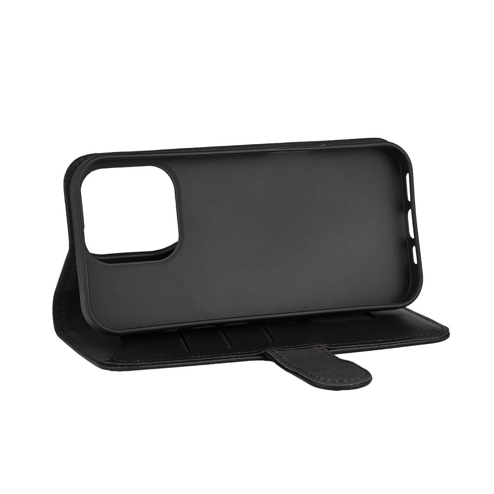 Gear Gear iPhone 16 Pro Fodral MagSeries Läder Svart