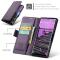 CASEME CASEME Galaxy S25 Ultra Fodral RFID Slim Läder Lila