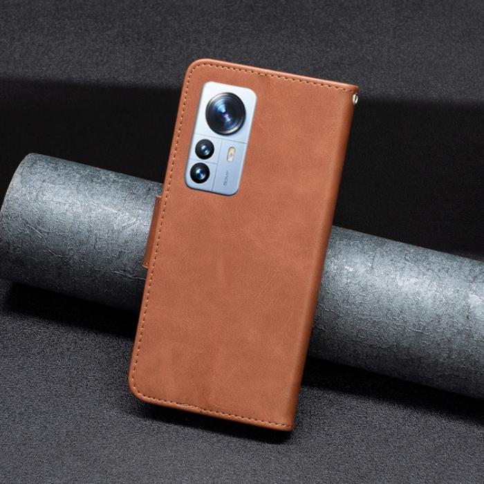 Bild 6,  Xiaomi 12 Pro Fodral Shark Solid Brun