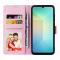 Samsung Galaxy A07 Fodral RFID Läder Yellow Daisy
