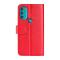  Motorola Moto G71 Fodral Crazy Horse Röd