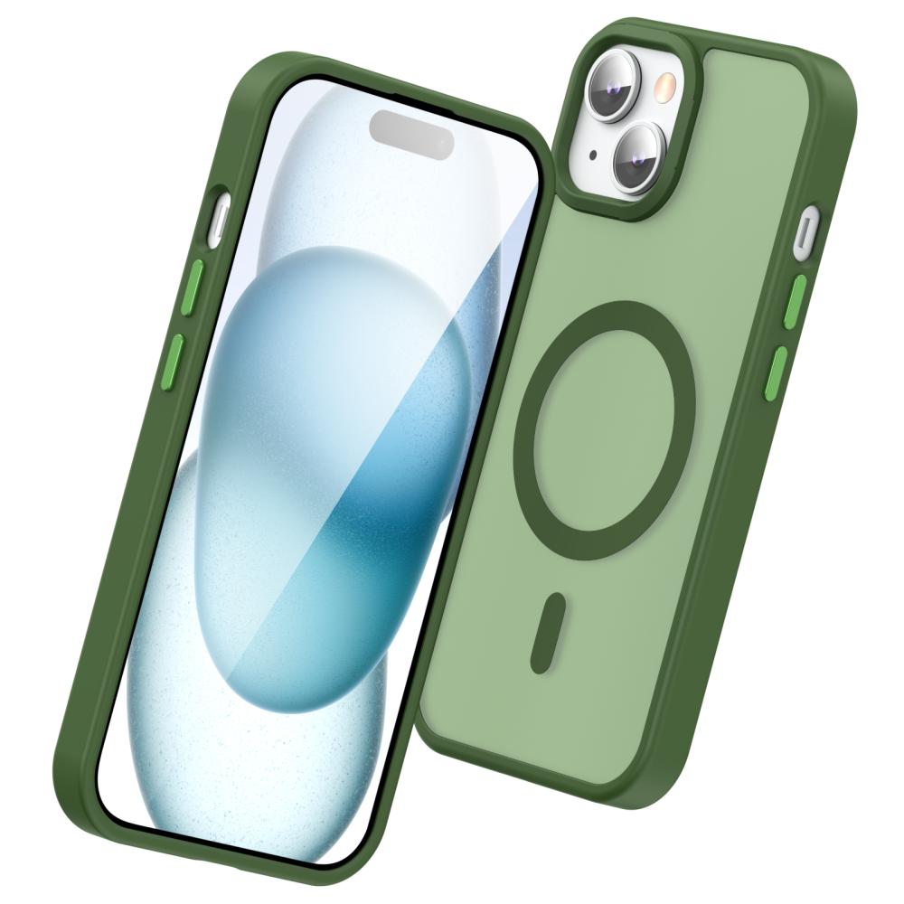 ColorPop ColorPop iPhone 15 Plus/14 Plus Skal CH MagSafe Matt Grön