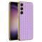 GKK GKK Galaxy S24 Plus Skal Vävd Hybrid Läder Lila