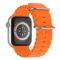 ColorPop Apple Watch 42/44/45/46/49 mm Armband Ocean Wave Orange