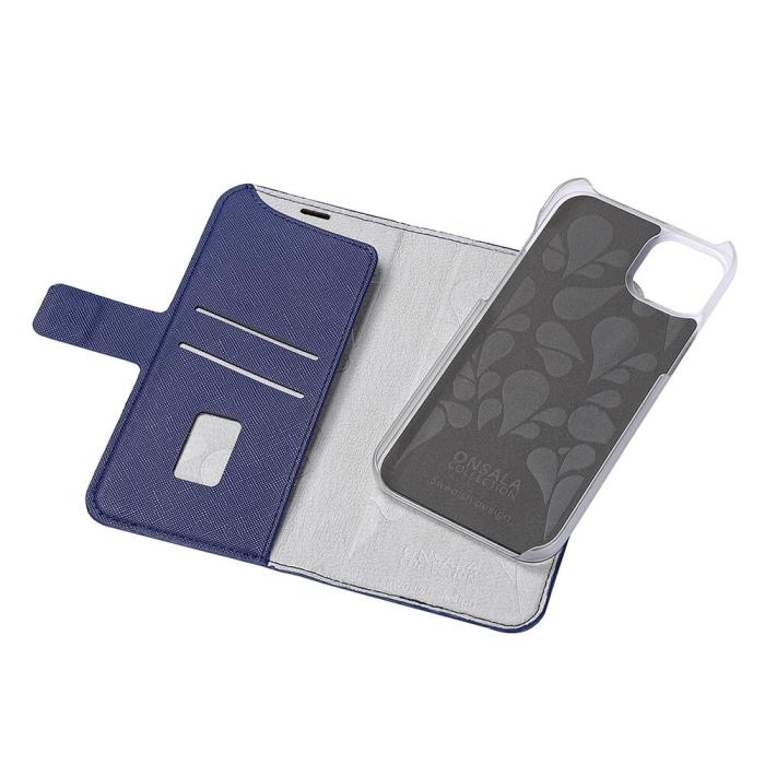 Bild 4, Onsala ONSALA iPhone 14 Plus Fodral ECO Navy Blue