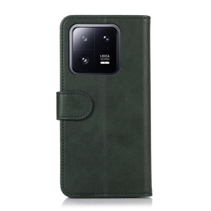 Bild 3,  Xiaomi 13 5G Fodral Läder Grön