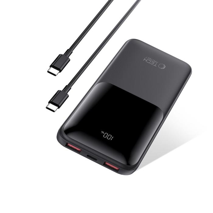 Bild 4, Tech-Protect Tech-Protect 10000 mAh 22.5W Powerbank Svart