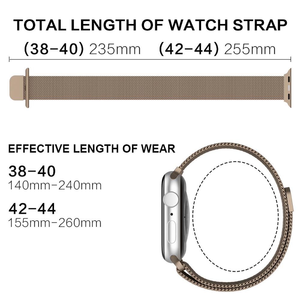 ColorPop ColorPop Milanese Loop Metall Armband Apple Watch 38/40/41/42 mm
