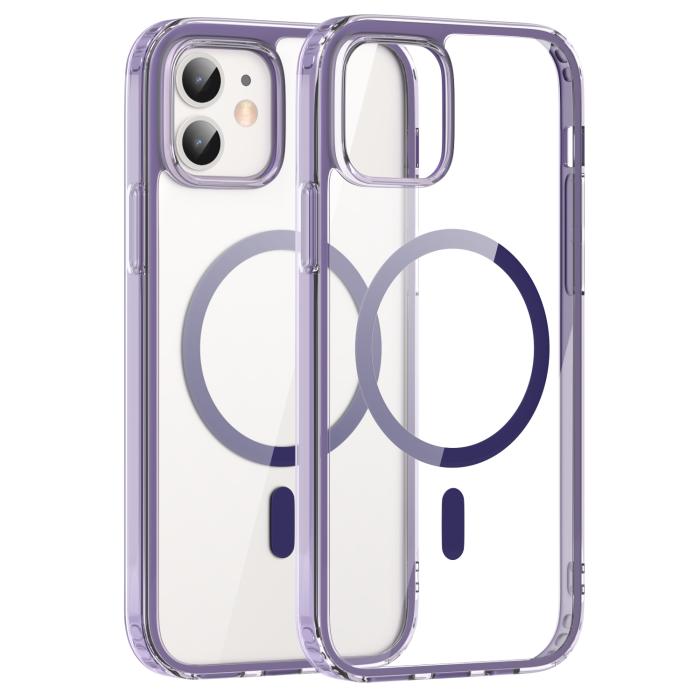 Bild 2, ColorPop ColorPop iPhone 12/12 Pro Skal CH MagSafe Transparent/Lila