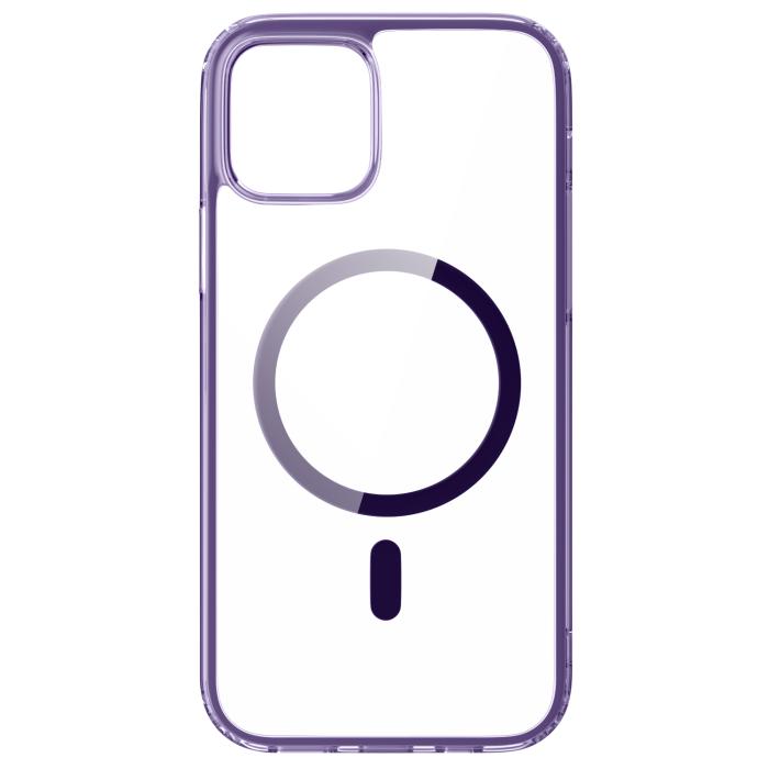 Bild 3, ColorPop ColorPop iPhone 12/12 Pro Skal CH MagSafe Transparent/Lila