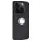 Xiaomi Redmi Note 14 4G Skal Ring Svart / Silver