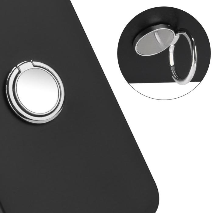 Bild 5,  Xiaomi Redmi Note 14 4G Skal Ring Svart / Silver