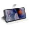  Motorola Moto G55 5G Fodral Litchi Läder Vit
