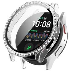  Galaxy Watch 7 40 mm Skal Med Sk&auml;rmskydd Strass Transparent
