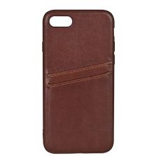 Buffalo Buffalo iPhone 7/8/SE Skal L&auml;der Med 2 Kortfack Brun