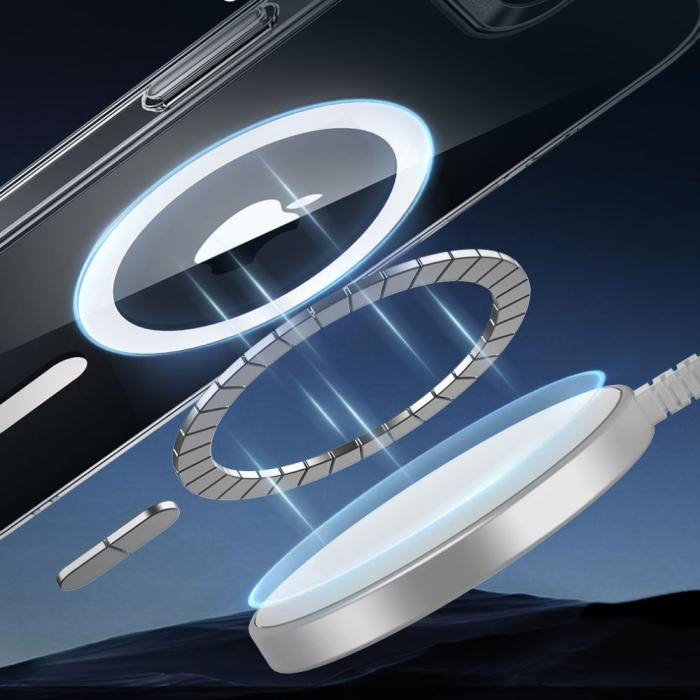 Bild 3, ESR ESR iPhone 17e / 16e Skal MagSafe CH HaloLock Transparent