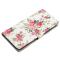  Samsung Galaxy A57 5G Fodral Med Tryck Rosa Blommor