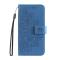 Samsung Galaxy S22 Fodral Mandala Blomma Blå