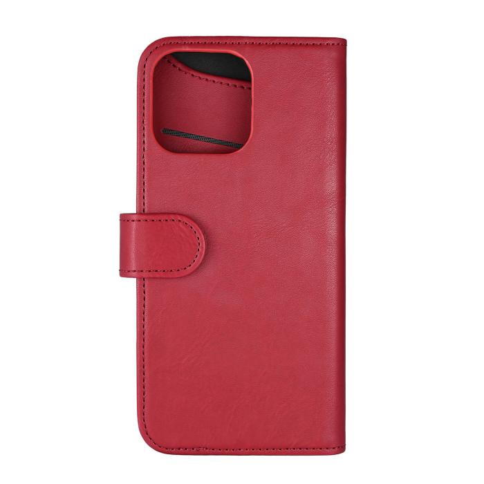 Bild 2, Gear Gear iPhone 16 Pro Max Fodral MagSeries Läder Deep Red